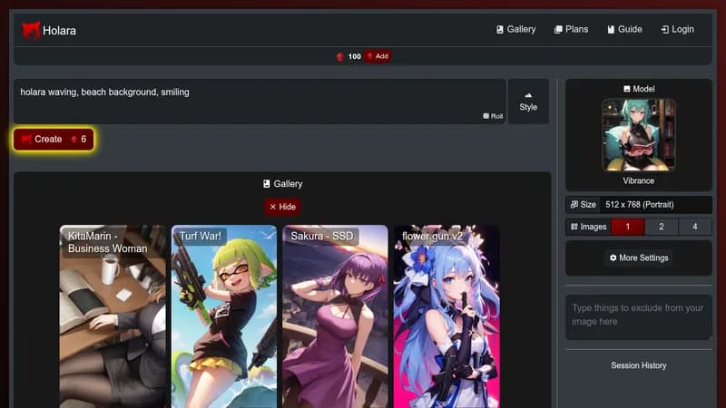 holara ai website