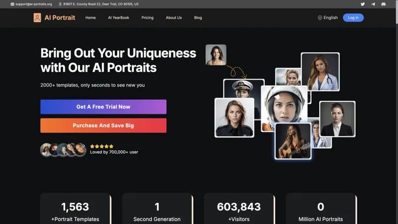AI Portraits screenshot