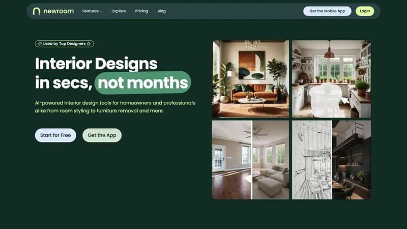 NewRoom.io screenshot