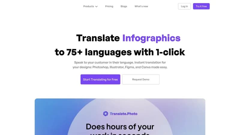 TranslatePhoto screenshot