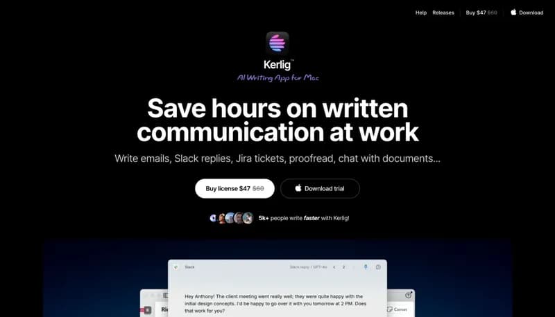 Kerlig screenshot