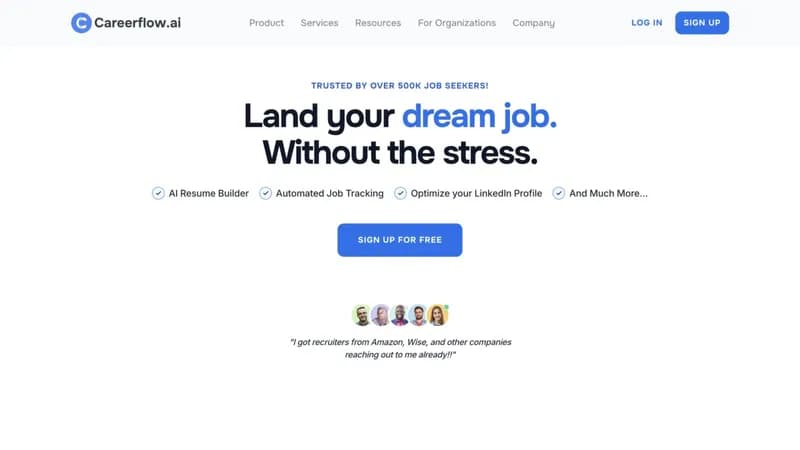 Careerflow screenshot