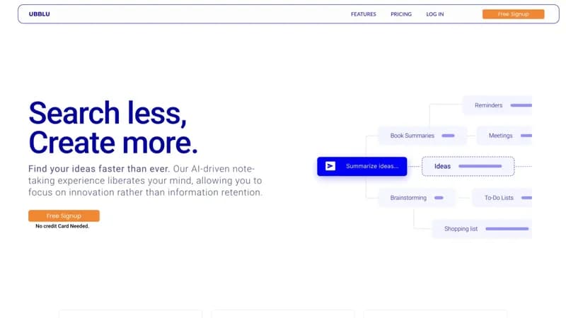 Ubblu screenshot