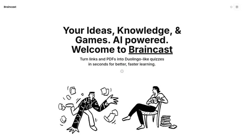 Braincast screenshot