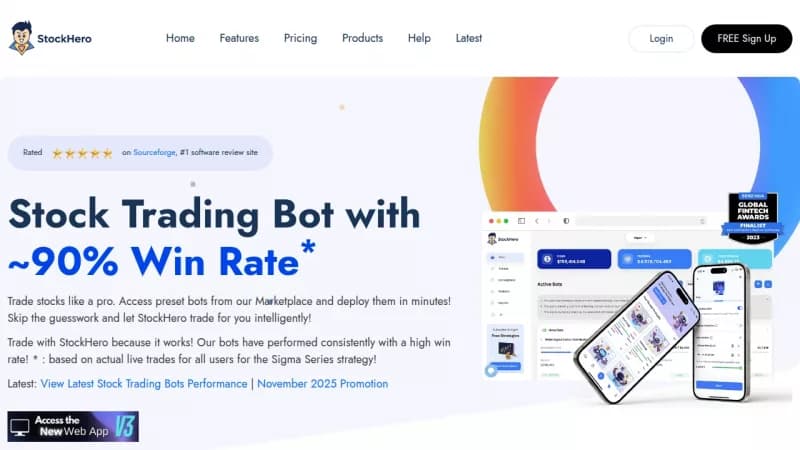 StockHero screenshot