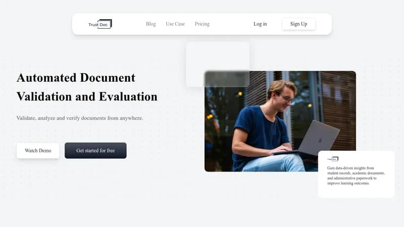 trustdoc website