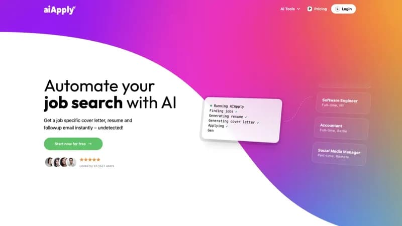 AIApply screenshot