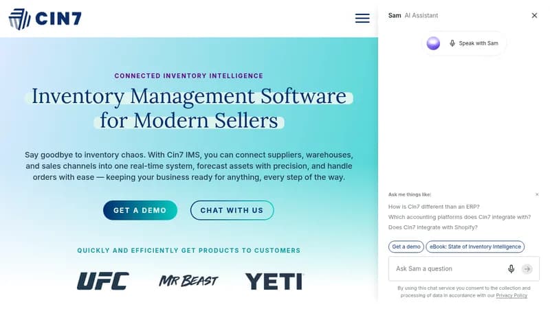 cin7 website