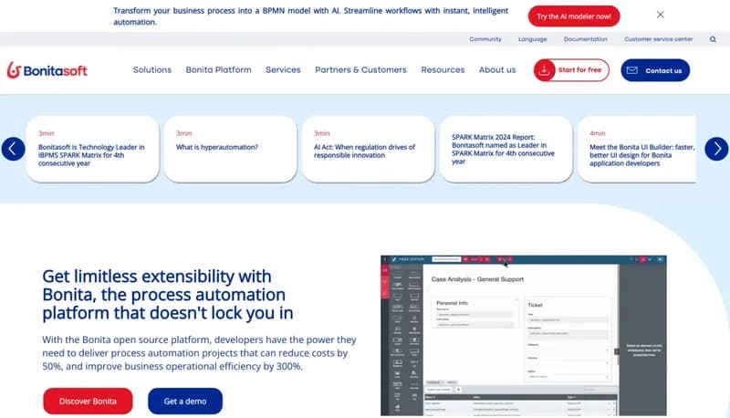 Bonitasoft screenshot