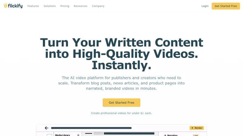 flickify website