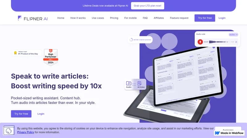 flipner ai website