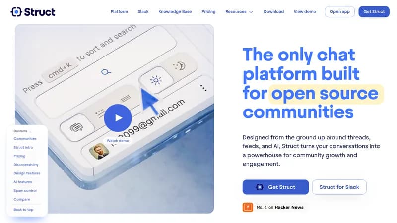 struct website