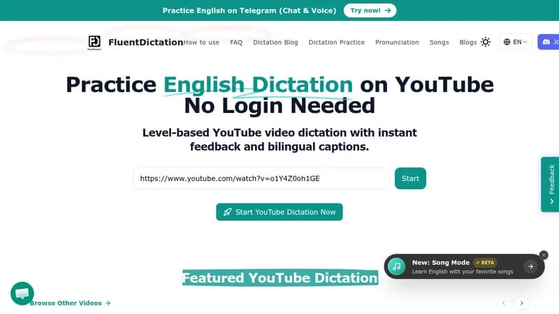 fluentdictation website