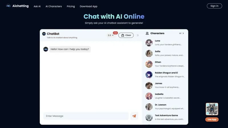 AI Chatting screenshot