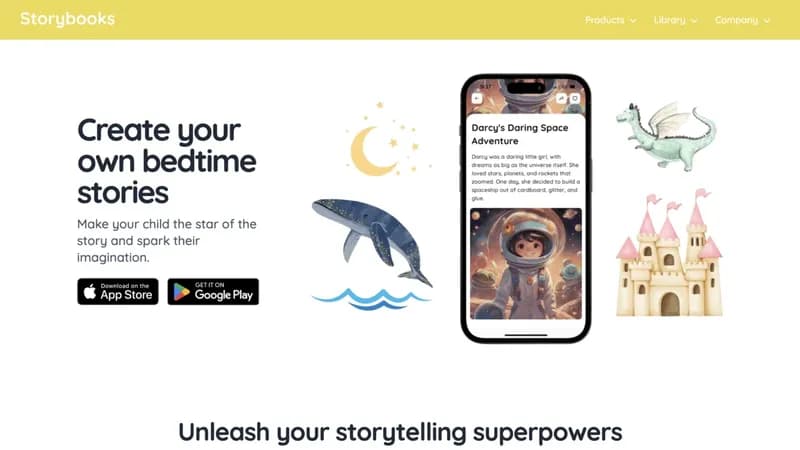 Storybooks screenshot