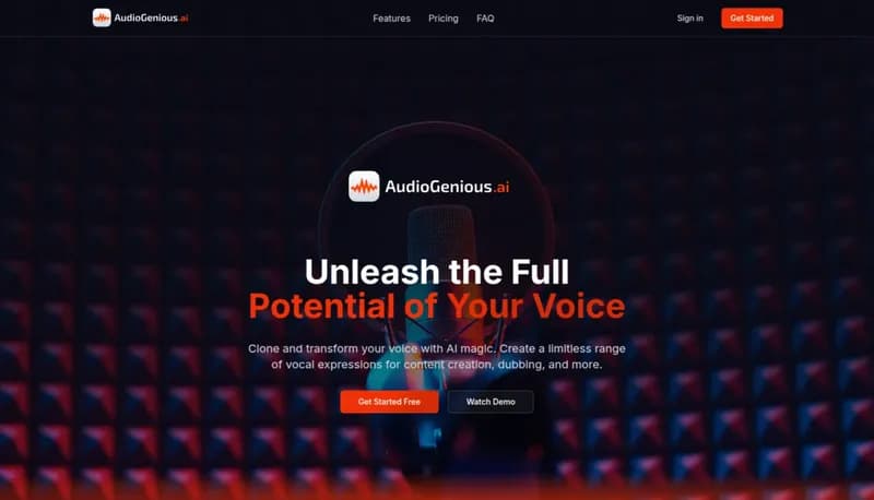 AudioGenius screenshot
