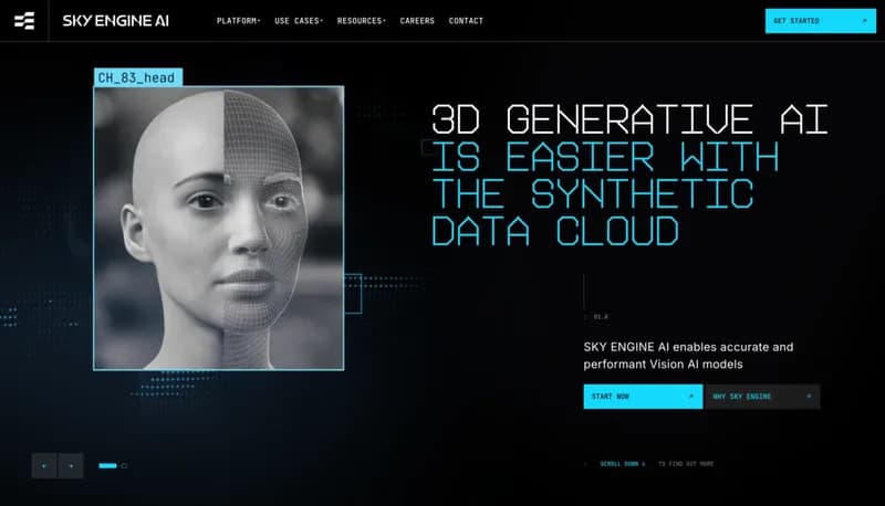 Synthetic Data Cloud screenshot