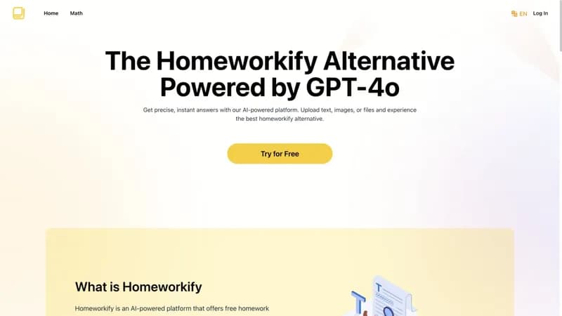 Homeworkify.im screenshot