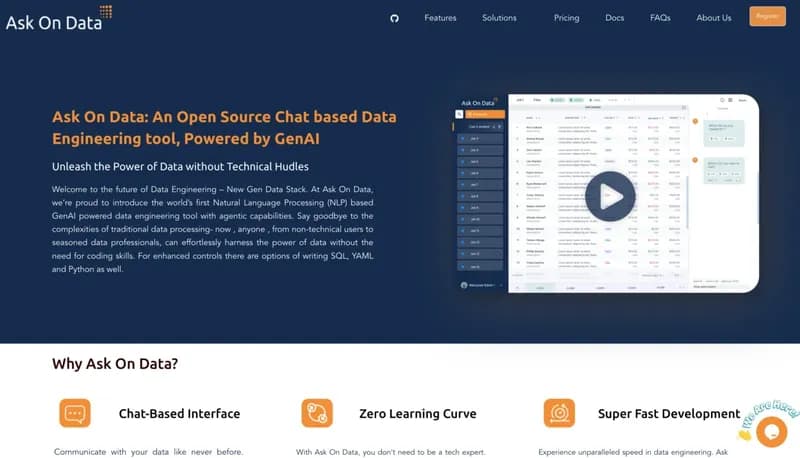 Ask On Data screenshot
