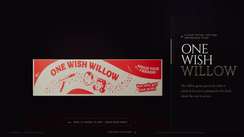 one wish willow website