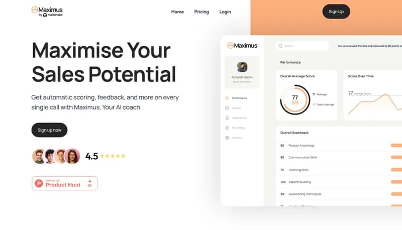 Maximus screenshot