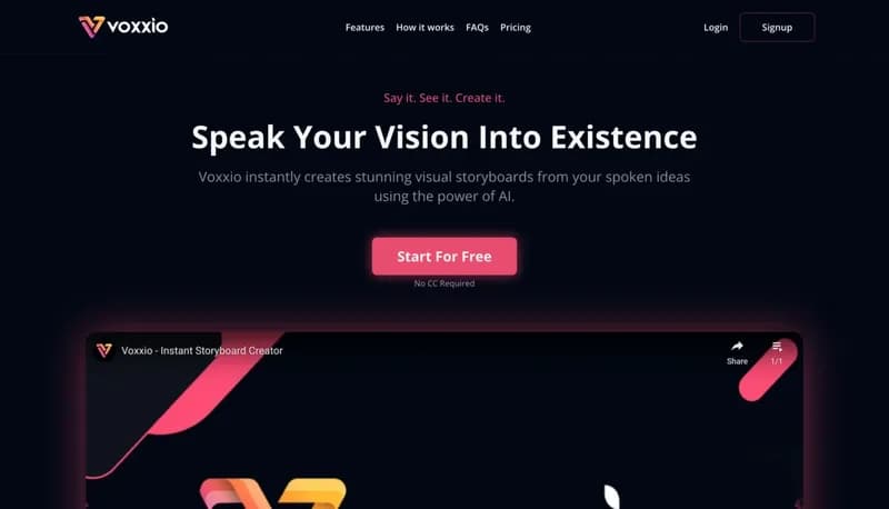Voxxio screenshot