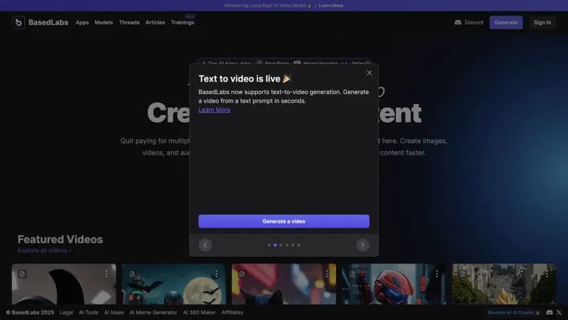 BasedLabs.ai screenshot