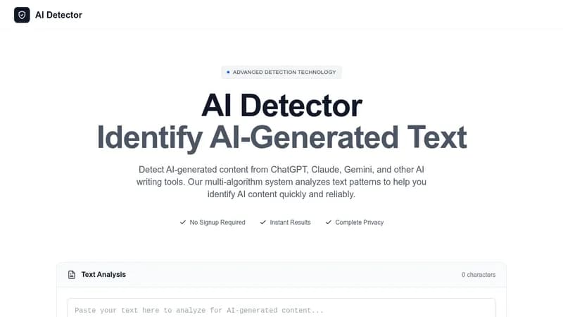ai detector website