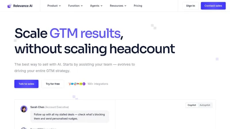 relevance ai website