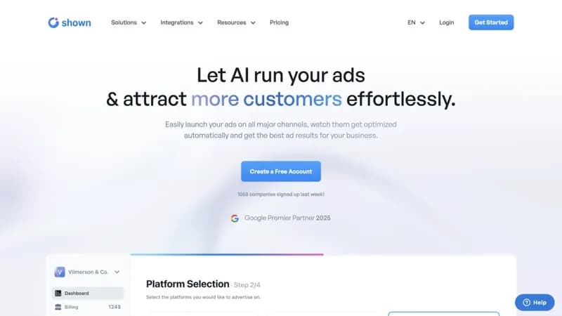 Shown.io screenshot