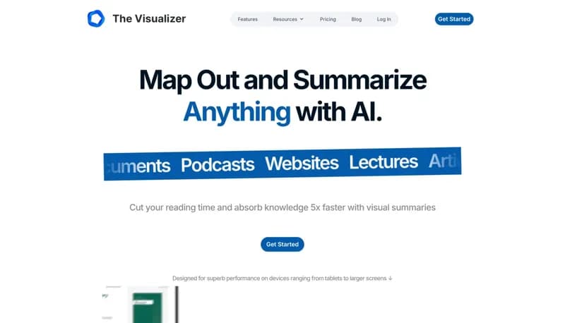 The Visualizer screenshot