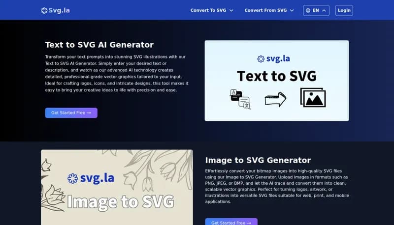 SVG.la screenshot