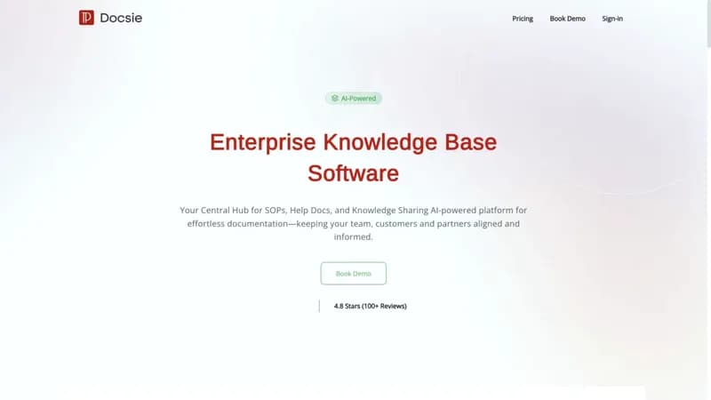Docsie screenshot