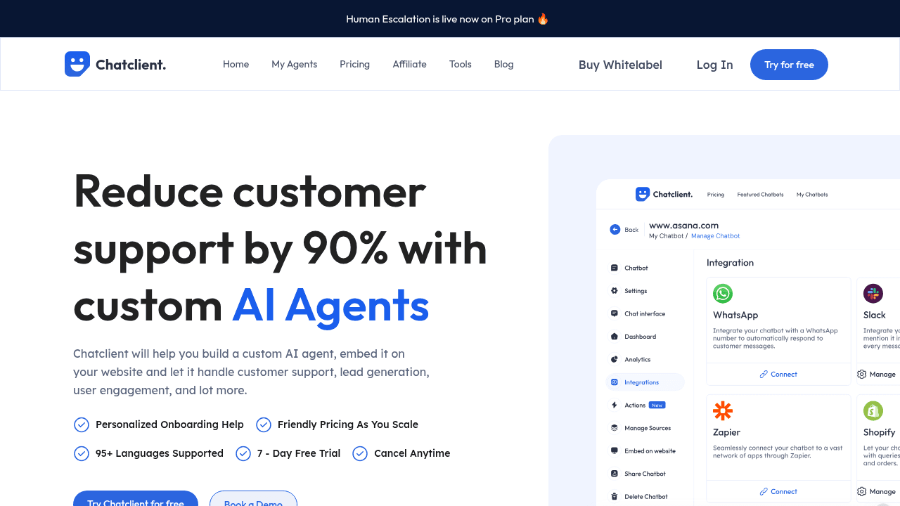 chatclient website