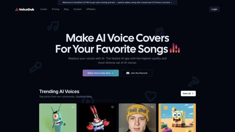 VoiceDub screenshot