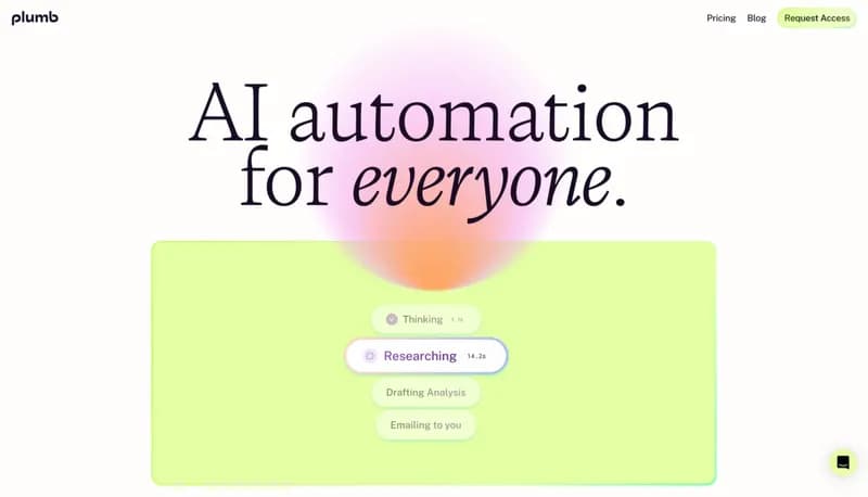 Plumb – AI Workflows screenshot