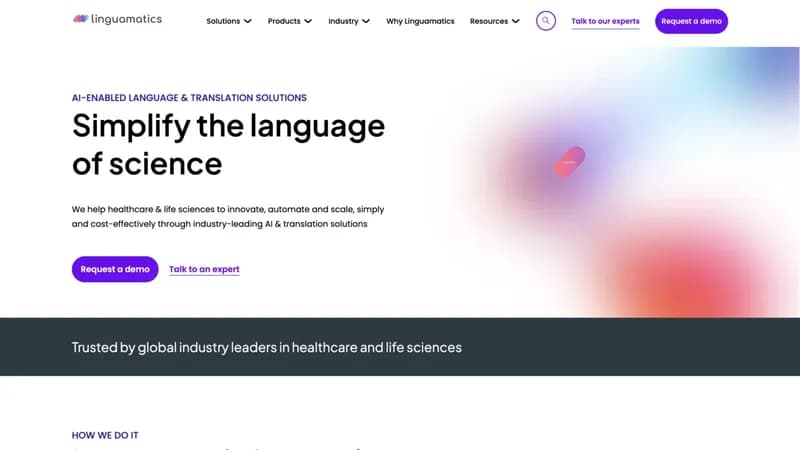 Linguamatics screenshot