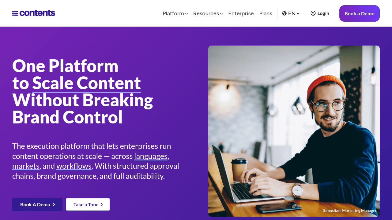 contents.com website
