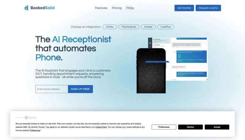 BookedSolid screenshot