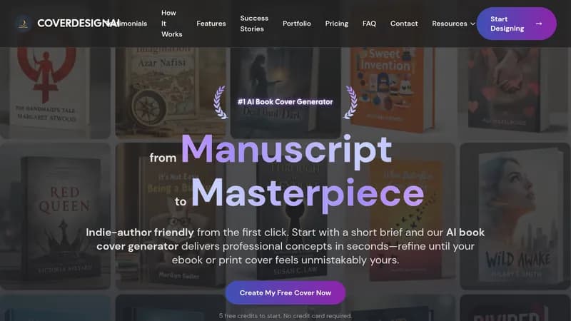coverdesignai website
