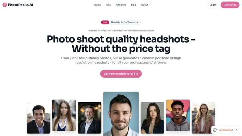 PhotoPacks.ai screenshot