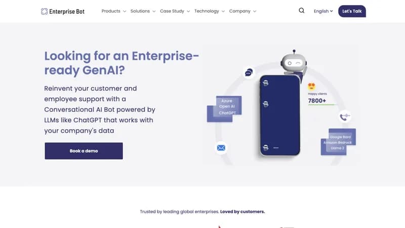 Enterprise Bot screenshot