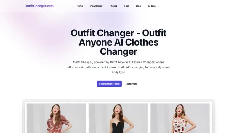 outfitchanger.com screenshot