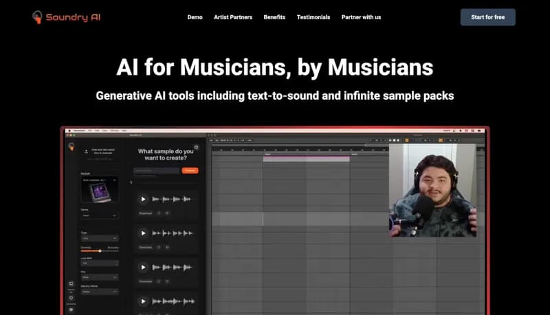 Soundry AI screenshot