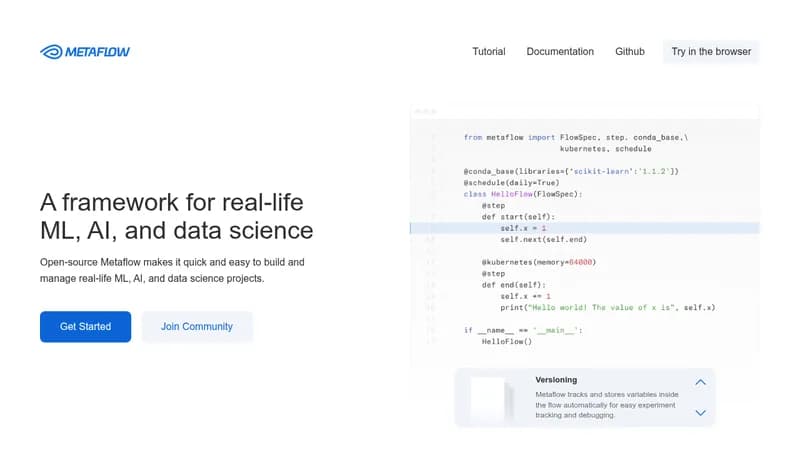 metaflow website
