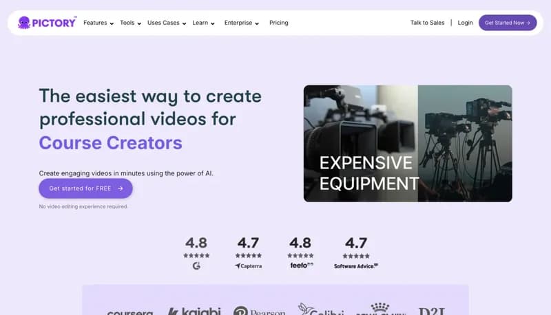 Pictory screenshot