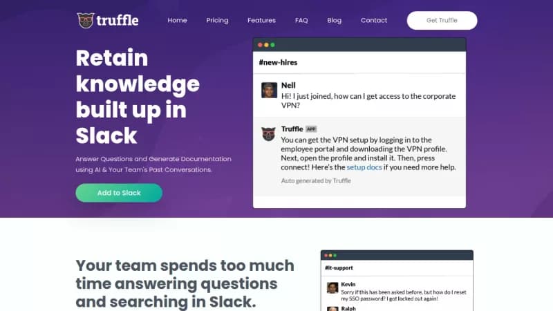 Truffle screenshot