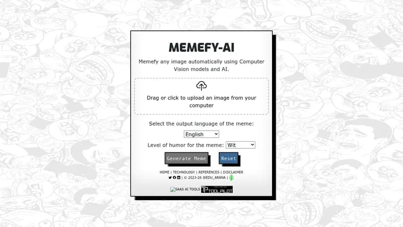 memefy-ai website