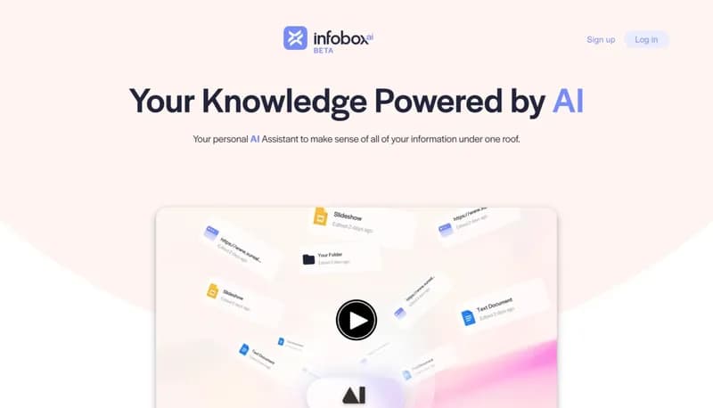 infoboxAI screenshot