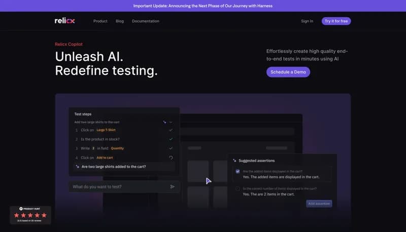 Relicx screenshot